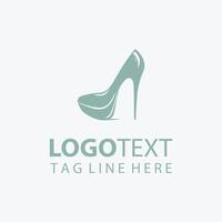 Glittering Stride Heels Logo vector
