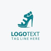 Luxe Stiletto Heels Logo vector