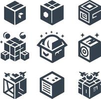 Cube Nest Logo vector