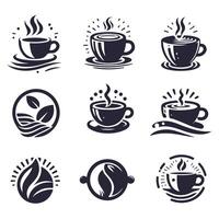 Java Junction coffe logo vector