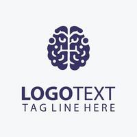 Cortex Sync brain logo vector