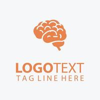 Neural FlowX Brain logo vector