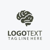 Neural Spark Brain logo vector