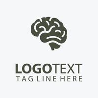 Neural Spark Brain logo vector