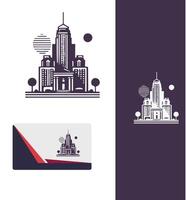 Prism Scape Architecture Logo vector