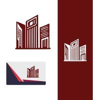 Cobalt Architecture Logo Design Studio vector