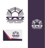 Spatial Blend Architecture Logo vector
