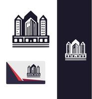 Constructive Architecture Logo Design vector