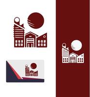 Elevate Architecture Logo Design Group vector