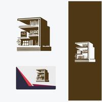 Elemental Spaces Architecture Logo vector