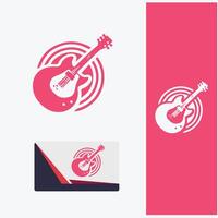 Harmonic Flux Music Logo vector
