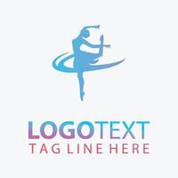 Step Dynamics dancer logo vector