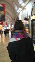 Embarking on an unforgettable journey exploring a bustling market in vibrant Turkey today video
