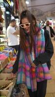 Experience the Joy of Shopping in a Vibrant and Colorful Marketplace Filled with Life and Excitement video
