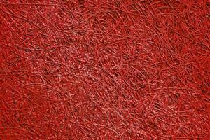 Red decorative wall cladding. Abstract design background. photo