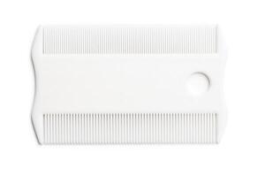 Lice comb with multiple fine teeth for effective lice removal and scalp care photo