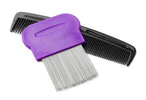 Multiple lice combs with multiple fine teeth for effective lice removal and scalp care photo