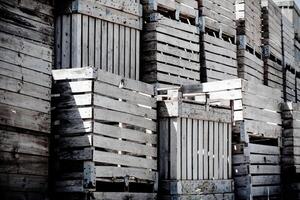 Crates stack background photo