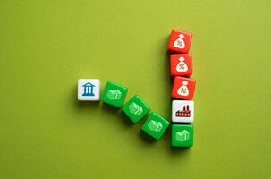 Refinancing of an industrial enterprise and saving from bankruptcy. The state helps the plant stay afloat. A socially significant enterprise. High debt load, low efficiency. Survive the crisis. photo