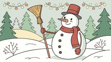 Shocked Santa Claus on a Red Banner with Space for Copy vector
