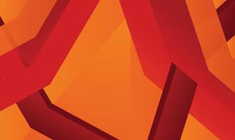 Red orange modern abstract background vector