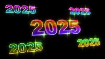 explorador vibrante 2025 neón gráficos para creativo vj lazo actuaciones video