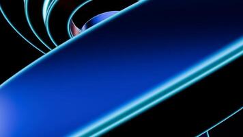 Dynamic led tunnel pattern creating endless loops for immersive backgrounds video