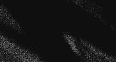 background illustration featuring a black and white overlay with grainy texture and dust patterns. Snow and rain splatter create a gritty, vintage effect on paper. vector