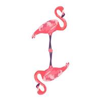 Alice in Wonderland pattern. rabbit, Cheshire cat, flamingo, cards, hat, keys, cup, mushrooms, clock vector