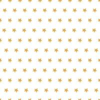 Seamless pattern with golden or yellow stars on a white background. Ideal for festive wrapping paper, kids decor, textile prints, stationery, and digital designs. vector