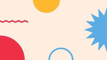 Background retro abstract unique design vector