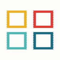 Icon element frame retro unique design vector