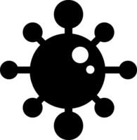 Virus, coronavirus bacterias icon style. Fit for health program presentation vector