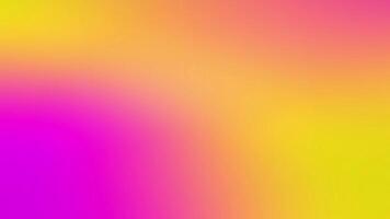 Gradient of pink and yellow hues background animation suitable for backgrounds digital, websites, advertising, presentation, and social media video