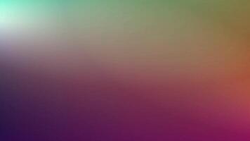Background animation of muted green, brown, blue gradients transitioning to blurred multi color gradient background with red, green, purple hues, muted brown, green, and purple gradients video