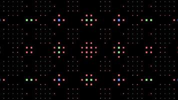 Dynamic led panel patterns create endless visual experiences for parties video