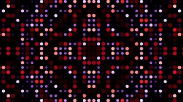Kaleidoscopic patterns pulse to vibrant beats for endless VJ loops video