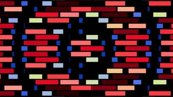 Vibrant kaleidoscope patterns for immersive VJ loop experiences at concerts video