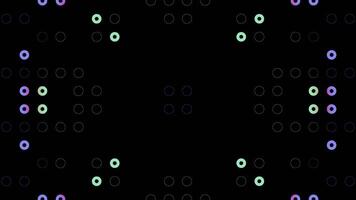 Dynamic kaleidoscope patterns for endless VJ loop experiences at concerts video