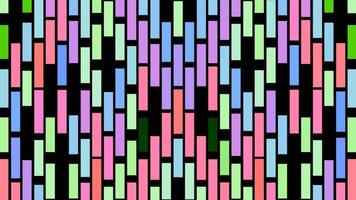 Vibrant LED panel loop ideal for endless VJ sets at disco parties video