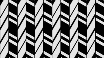 Dynamic black and white patterns create immersive visual experience for concerts video