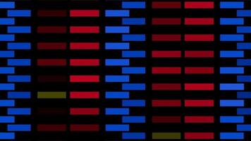 Endless patterns dance across the screen for dynamic music experiences video