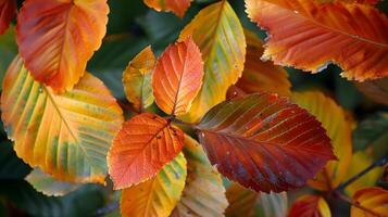 Vibrant Autumn Leaves Capture the Essence of Fall s Beauty photo