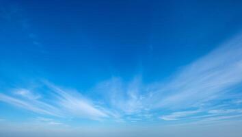 Peaceful and serene sky background photo