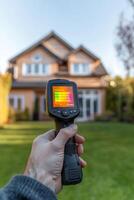 Discover innovative thermal imaging technology for assessing your homes heat efficiency and insulation quality, identifying energy leaks to enhance comfort and promote sustainability photo