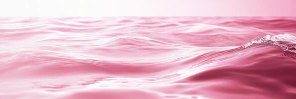 A beautiful and serene image of digitally altered water featuring a soft pink hue, making it perfect for inspiring creative projects and serving as backgrounds for various artistic endeavors photo