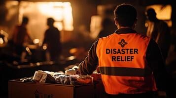 Amid chaotic evacuations, dedicated volunteers provide crucial aid, showcasing unwavering compassion and resilience in urgent situations requiring immediate action to assist those in need photo