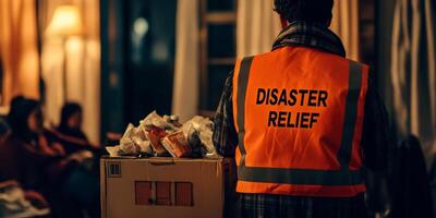 Volunteers are tirelessly providing essential aid to families affected by disaster evacuation, reflecting community resilience and compassion for those in need during these challenging times photo
