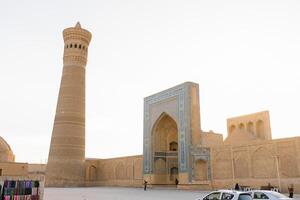 Bukhara, Uzbekistan. December 2022. Kalyan Minaret and Mosque photo