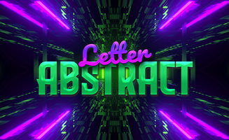 Abstract Text Effect psd